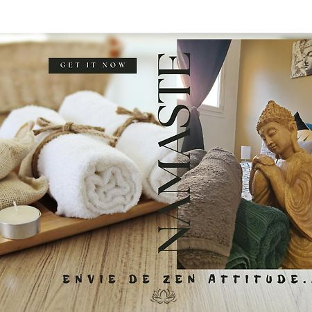Le Namaste Charmante Maisonnette Climatisee De 45 M2 Brasles Esterno foto