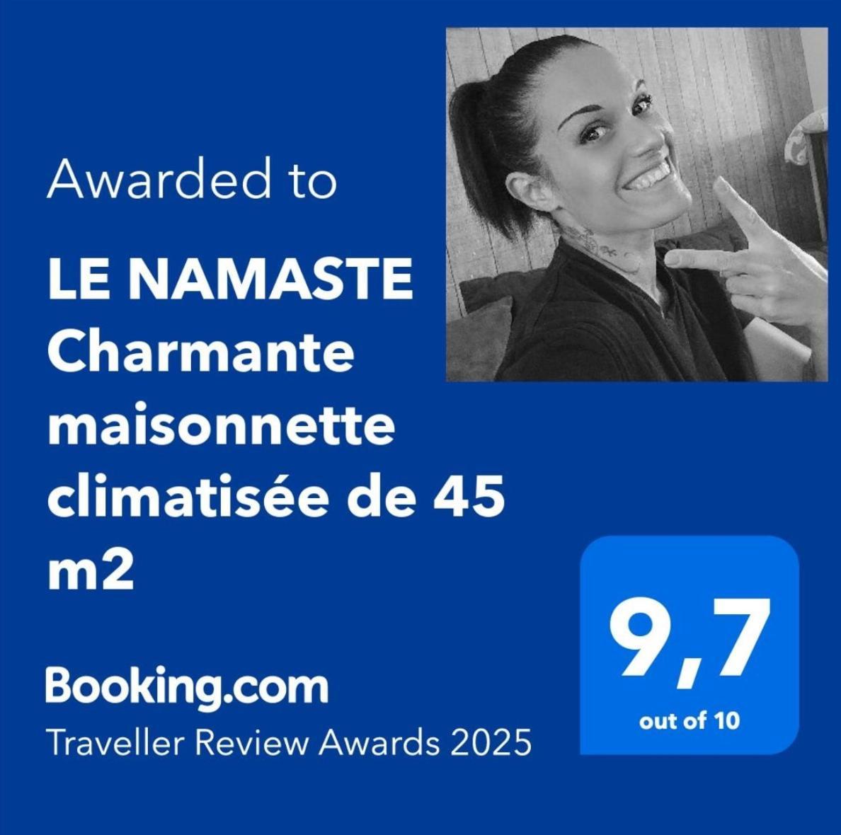 Le Namaste Charmante Maisonnette Climatisee De 45 M2 Brasles Esterno foto